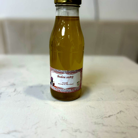 Bodzaszörp, 500 ml, Mindenem kávézó