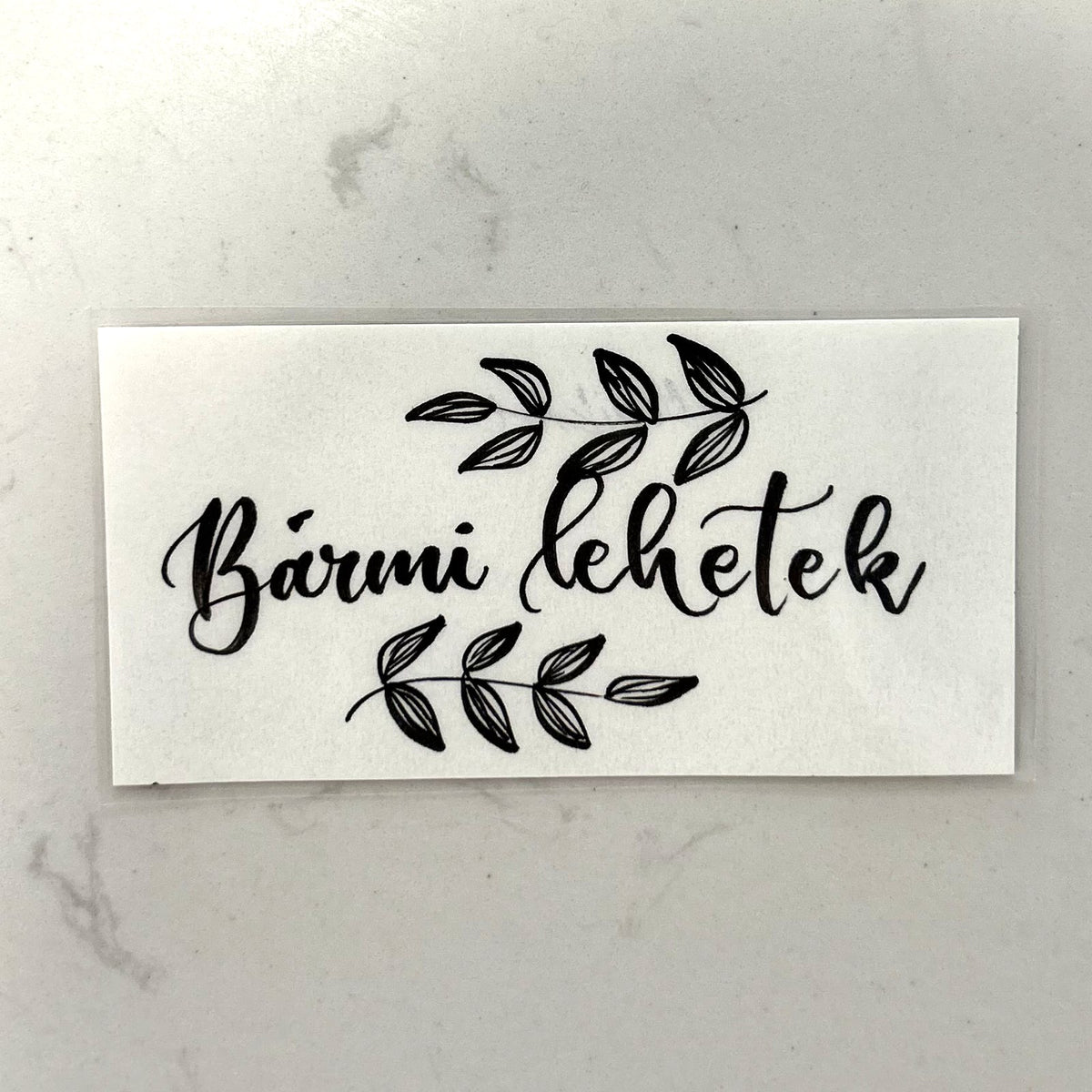Bármi lehetek motivációs könyvjelző, MonikArt