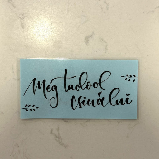 Meg tudod csinálni motivációs könyvjelző, MonikArt